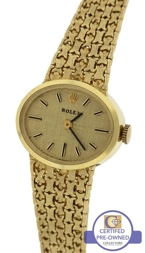 ladies rolex oyster perpetual mesh band